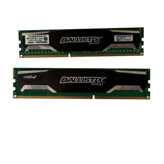 2x 4GB DDR3-1600 Mémoire de jeu - BLS4G3D1609DS1S00 1 - Memstar