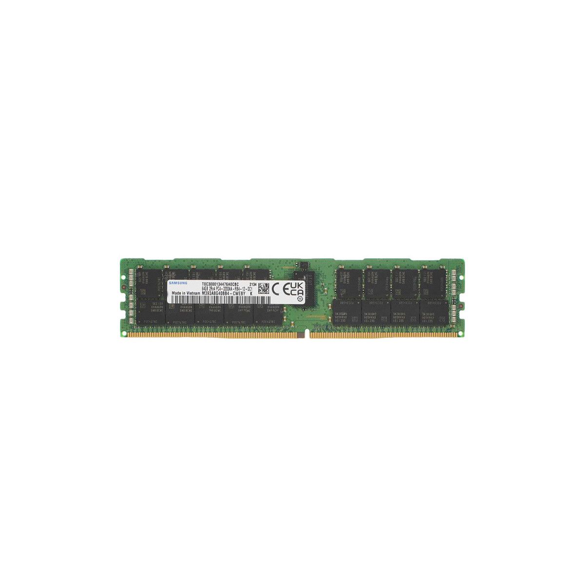 SNPP2MYXC/64VXR-MS - Memstar 1x 64GB DDR4-3200 RDIMM PC4-25600R - Mem-Star compatibel OEM geheugen 1 - Memstar 