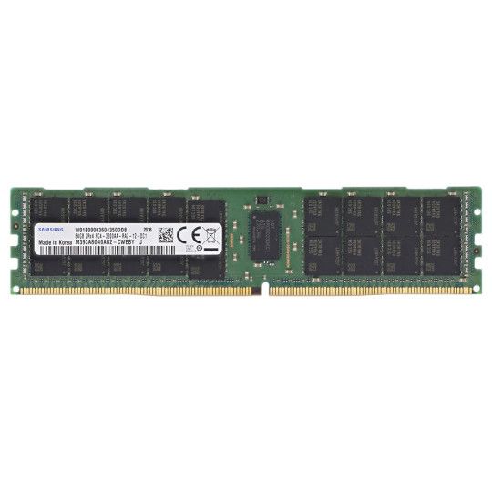 Samsung RDIMM 64GB 2Rx4 PC4-3200Mhz - M393A8G40AB2-CWE Samsung 1 - Memstar 