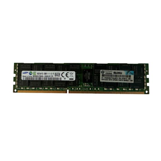 672612-181-MS - Memstar 1x 16GB DDR3-1600 RDIMM PC3-12800R - OEM compatible con Mem-Star Memoria 1 - Memstar 