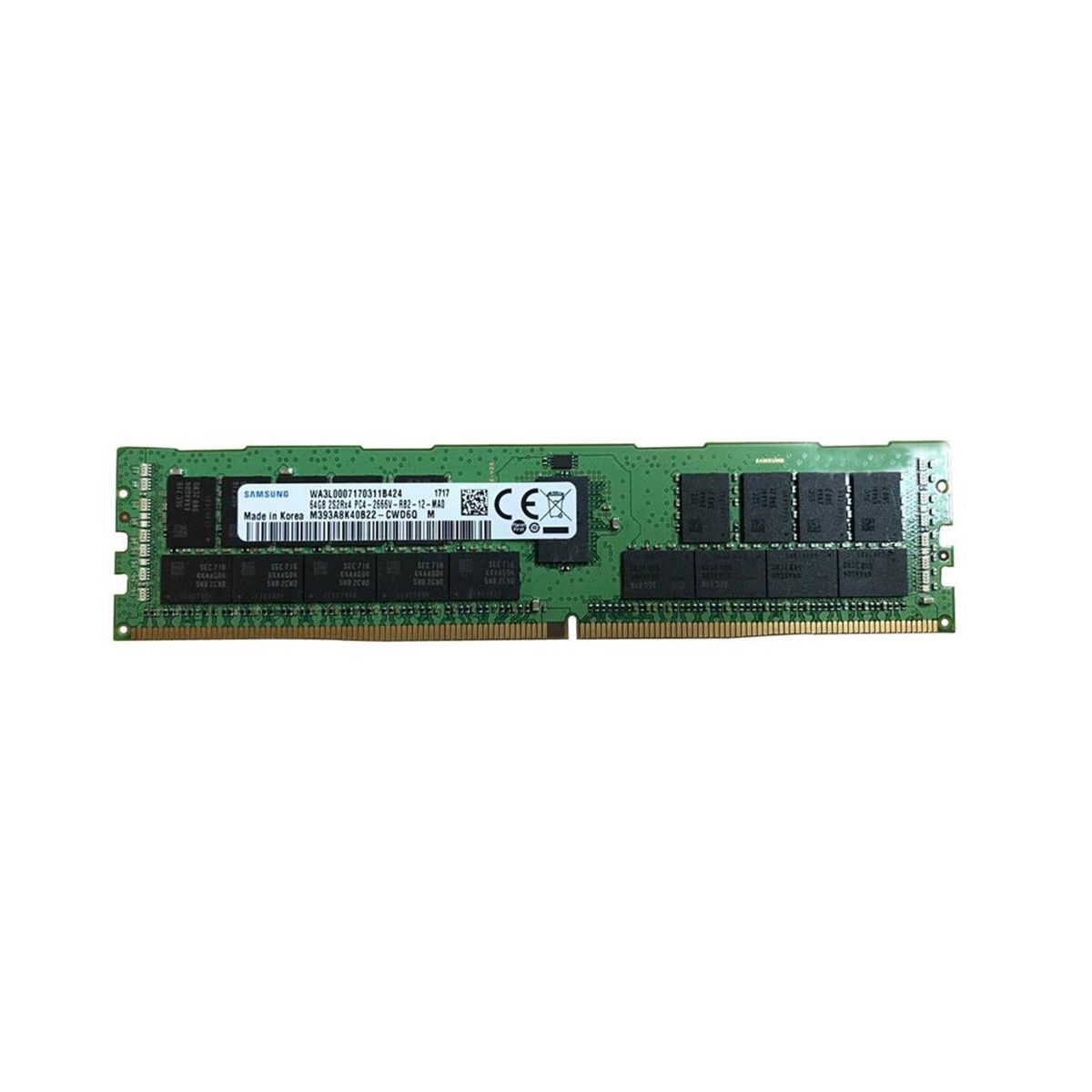 Samsung RDIMM 64 GB 4Rx4 PC-2666 MHz – M393A8K40B22-CWD