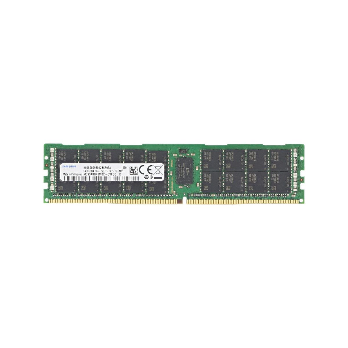 Samsung RDIMM 64 GB 2Rx4 PC-2933 MHz – M393A8G40MB2-CVF