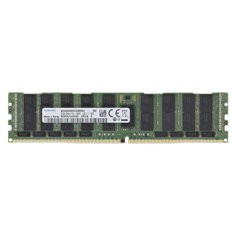 Samsung RDIMM 32GB 4Rx4 PC-2400 Mhz - M386A4G40EM2-CRC Samsung 1 - Memstar