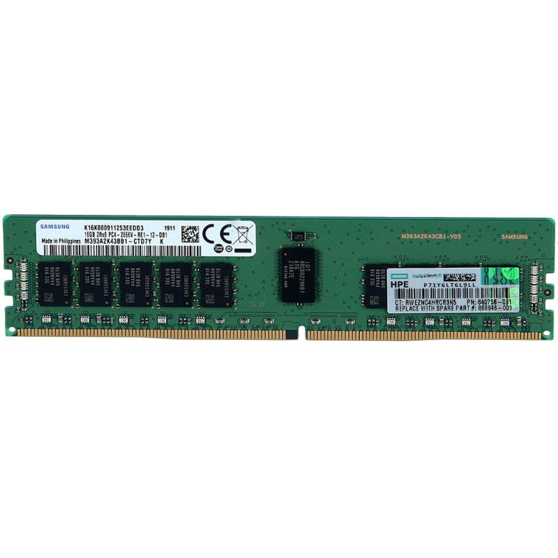 Samsung RDIMM 16GB 2Rx8 PC-2666 Mhz - M393A2K43BB1-CTD