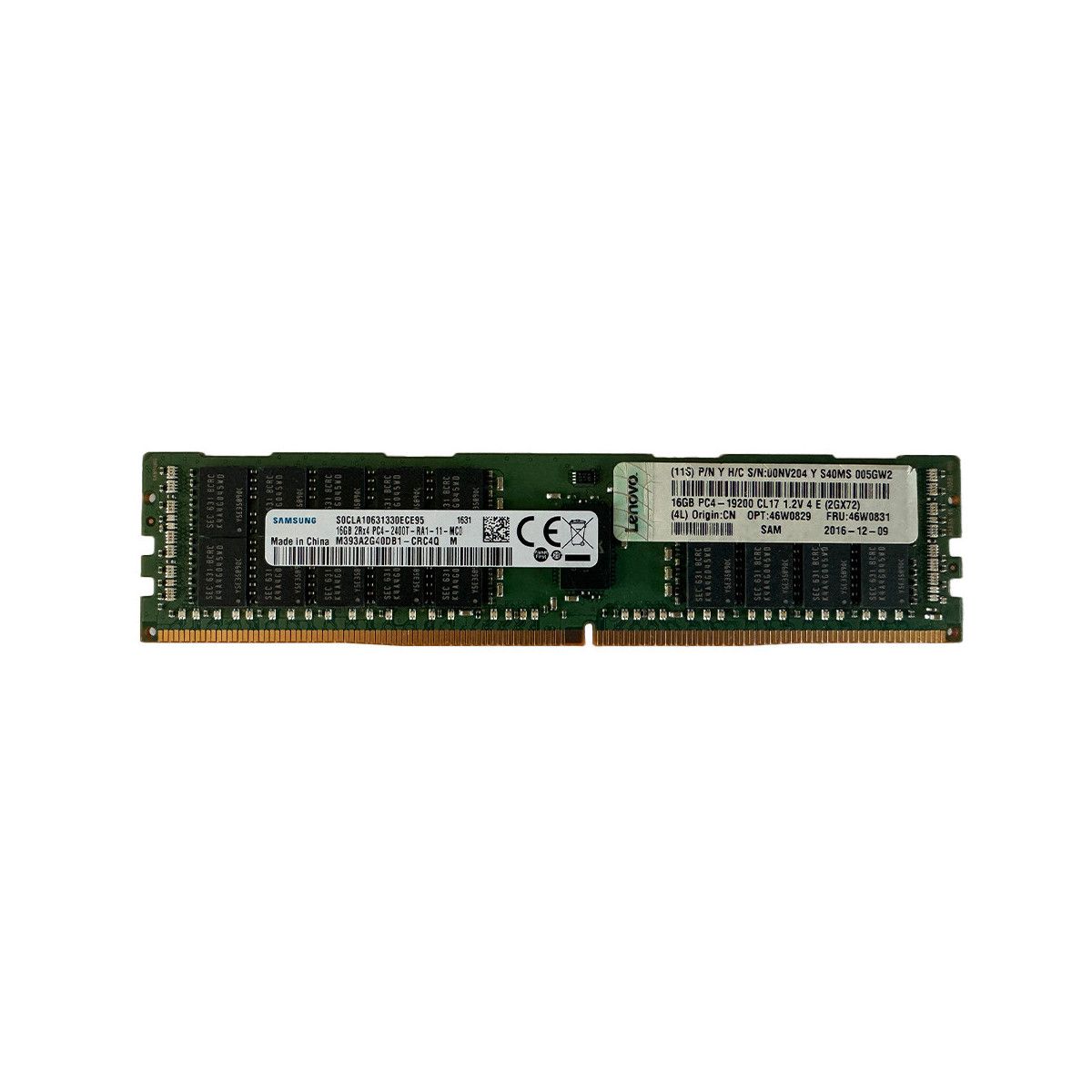 A8797578-MS - Memstar 1x 16GB DDR4-2400 RDIMM PC4-19200T-R - Mem-Star compatibel OEM geheugen 1 - Memstar 