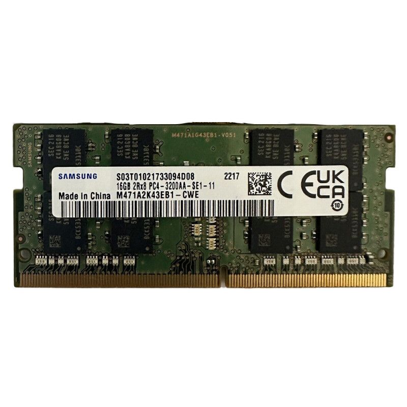 Samsung SODIMM 16GB 2Rx8 PC-3200 Mh