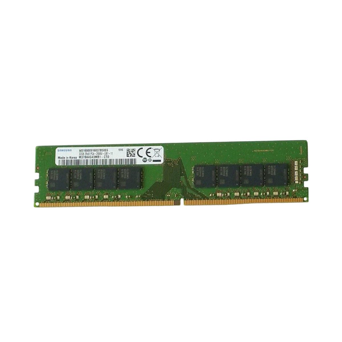 M378A4G43MB1-CTD - Samsung UDIMM 32GB 2Rx8 PC-2666Mhz