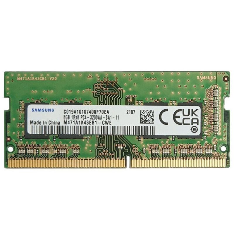 Samsung SODIMM 8GB 1Rx8 PC-3200Mhz