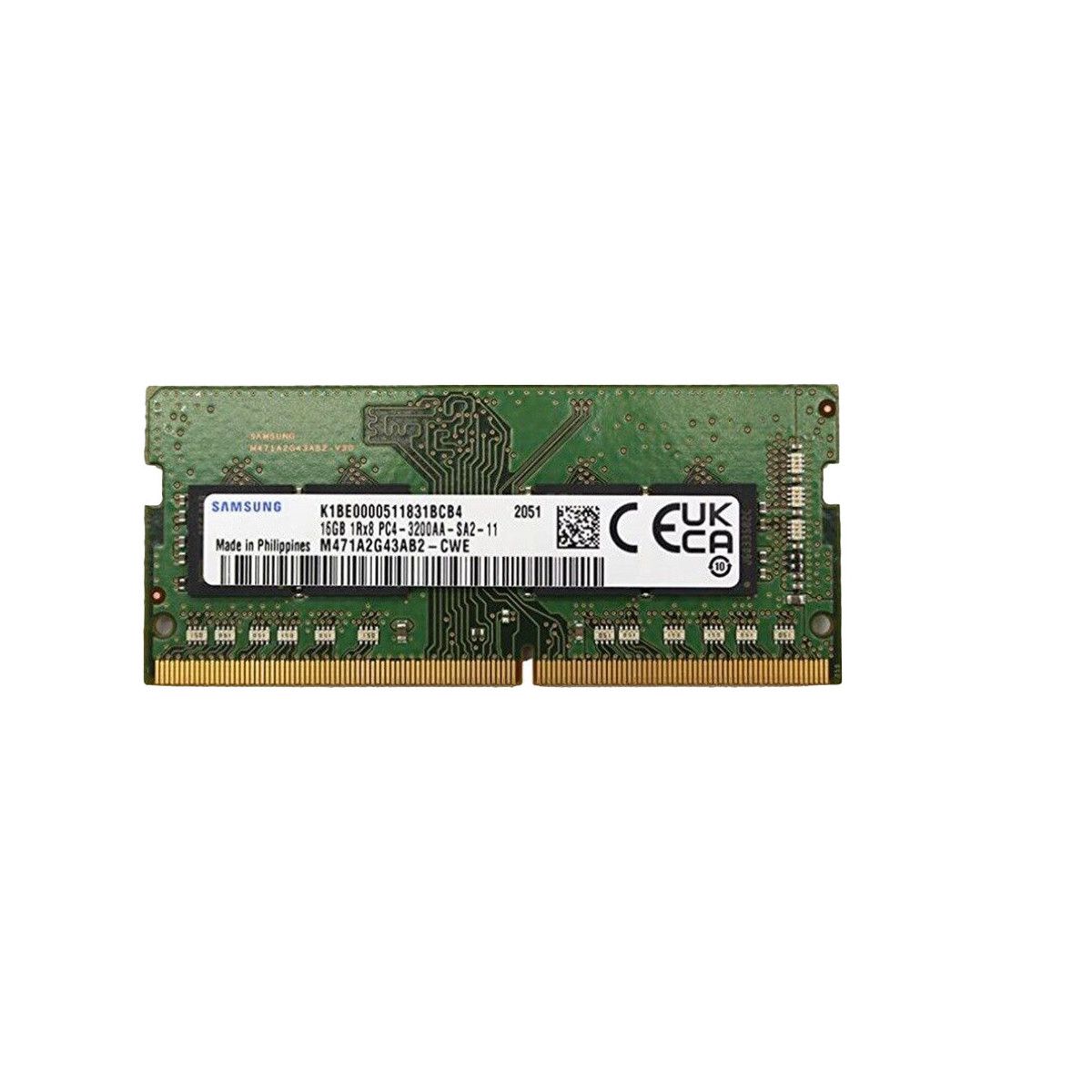 M471A2G43AB2-CWE -JA- Samsung SODIMM 16GB 1Rx8 PC-3200 Mhz