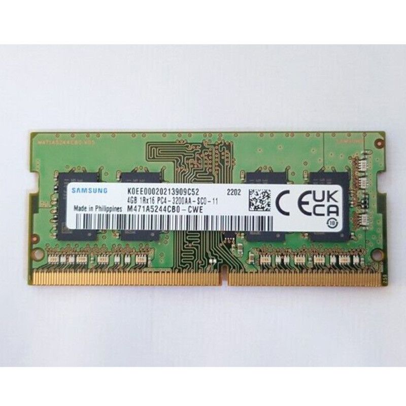 Samsung SODIMM 4GB 1Rx16 PC-3200 Mh